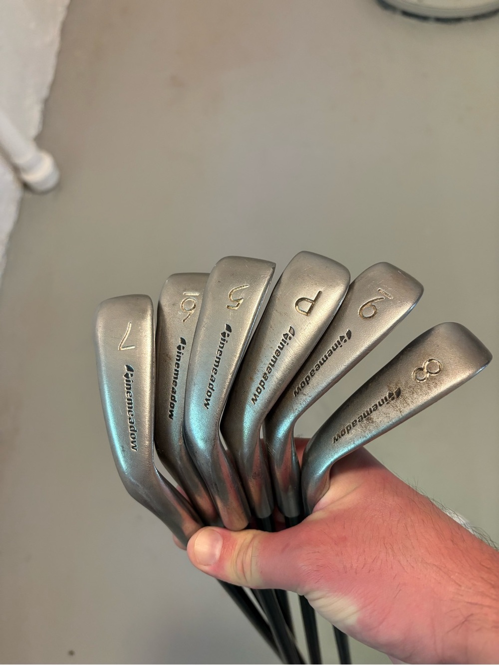 Pinemeadow Ladies Iron Set of Chrome Golf Irons (5-9, P)